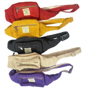 Pure hemp fanny pack