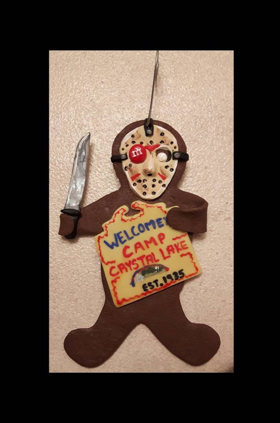 GINGERBREAD ORNAMENT Serial Killer Stalker Murder Mystery Gift Movie ...