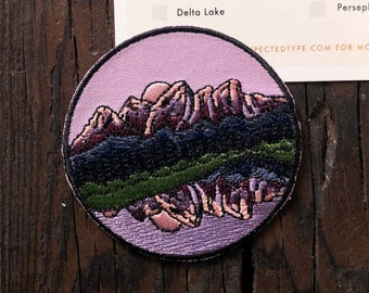 grand teton national park // adventure embroidered patch