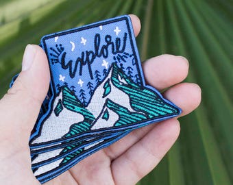 łatka // odkrywca // outdoor // góra // gwiazdy // przygoda // kemping // podróż