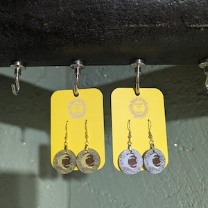 Customizable Acrylic Boho Moon Earrings