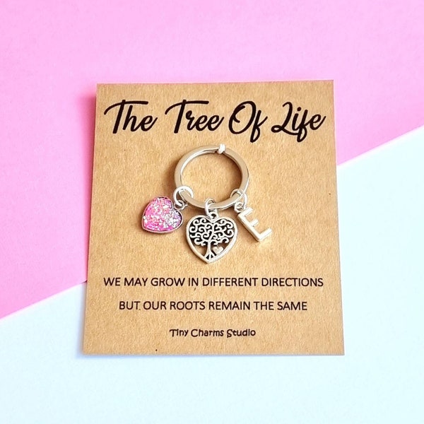 Tree Of Life Personalised Keyring, Mothers Day Gift, Family Tree Keyring