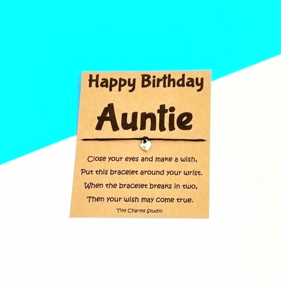 A Wish For My Aunty Star Bracelet – Service