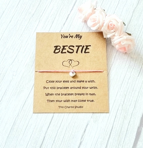 Je vous remercie demoiselle d'honneur Wish Bracelet Charme Carte-cadeau Couleurs Diverses Charms Je vous remercie demoiselle d'honneur Wish Bracelet Charme Carte-cadeau Couleurs Diverses Charms