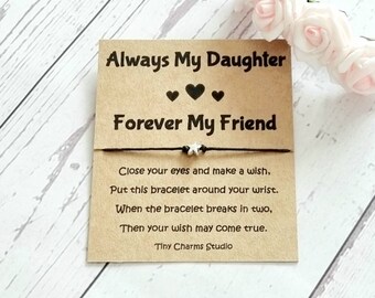 Daughter Bracelet, Gift For Daughter, Daughter Jewellery, Mother Daughter Bracelet