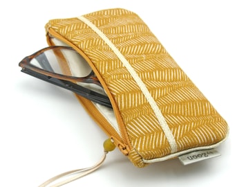 byZoon - étui lunettes - motif "yellow leaf"- collection Ha'