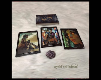 EN STOCK - Cartes Lunalia Oracle - 64 cartes - Art IA - Divers - Queer inclus