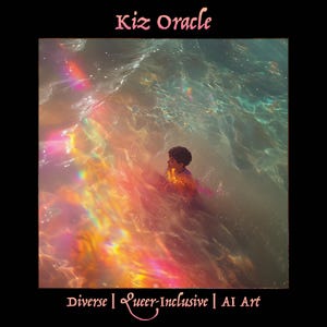 EN STOCK - Kiz Oracle - 64 cartes - Divers - Queer inclus - AI Art