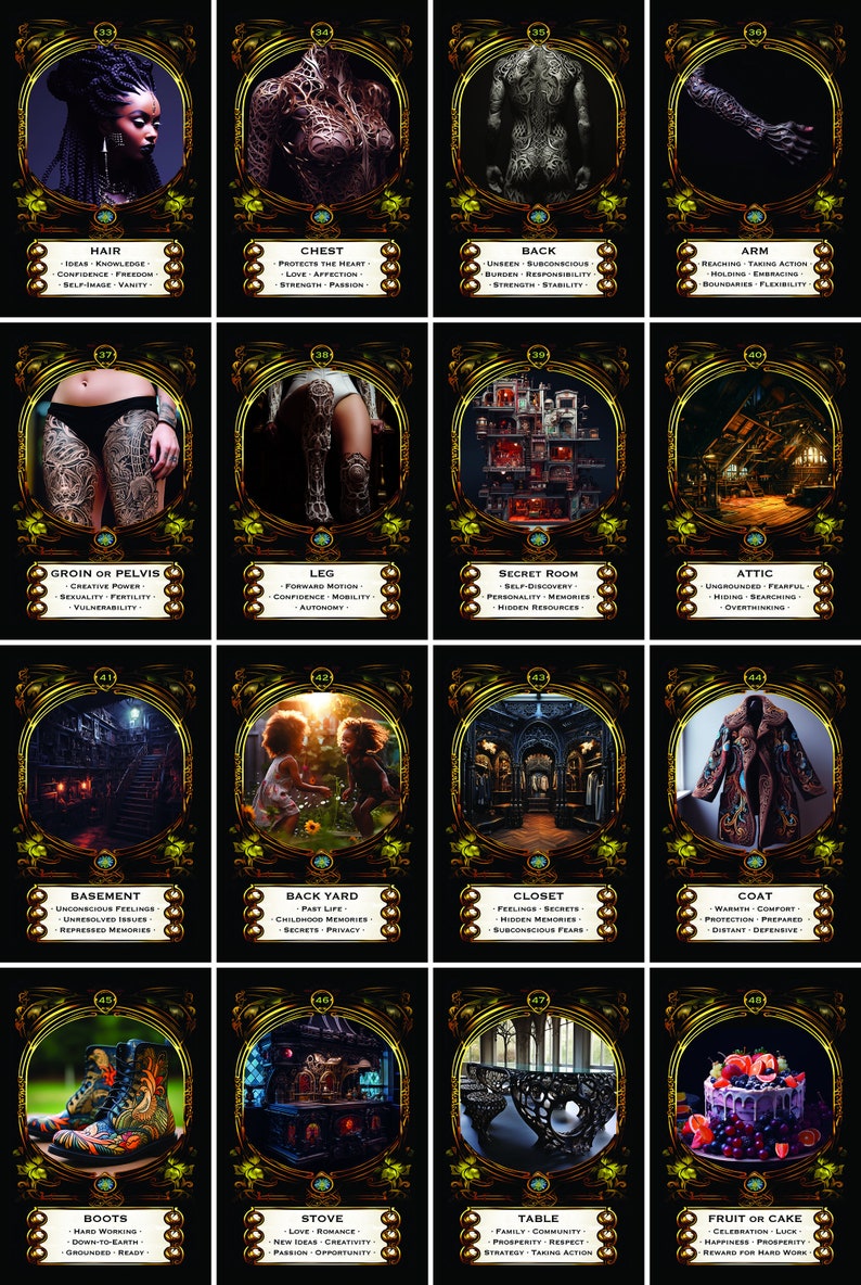 IN STOCK - Lucid Dream: Metro - Oracle Cards - 64 Cards - AI Art ...