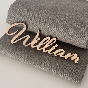 Wedding place card, Personalized wedding place table cards Laser Cut Names Place Setting Wedding Name Cards Place Names Table Decor