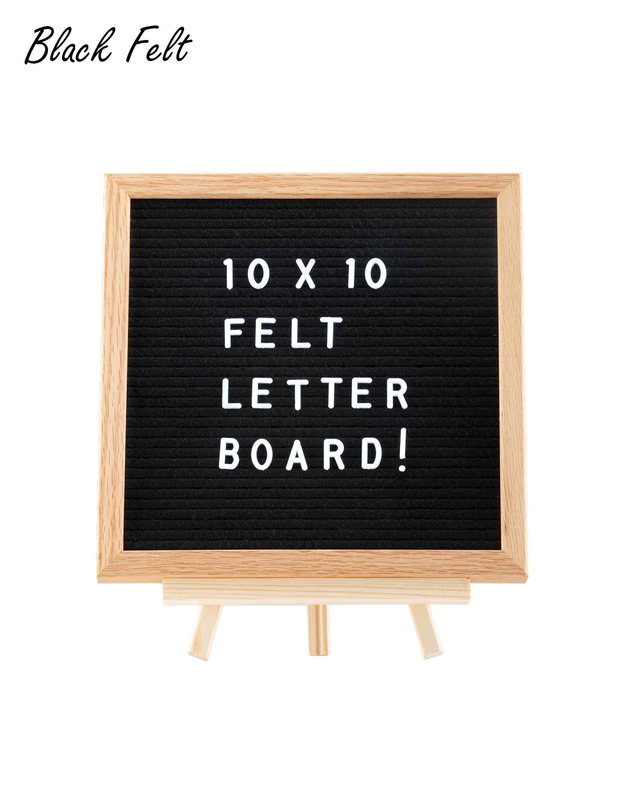 10x Mini Wooden Message Board Small Chalkboard Sign Note 