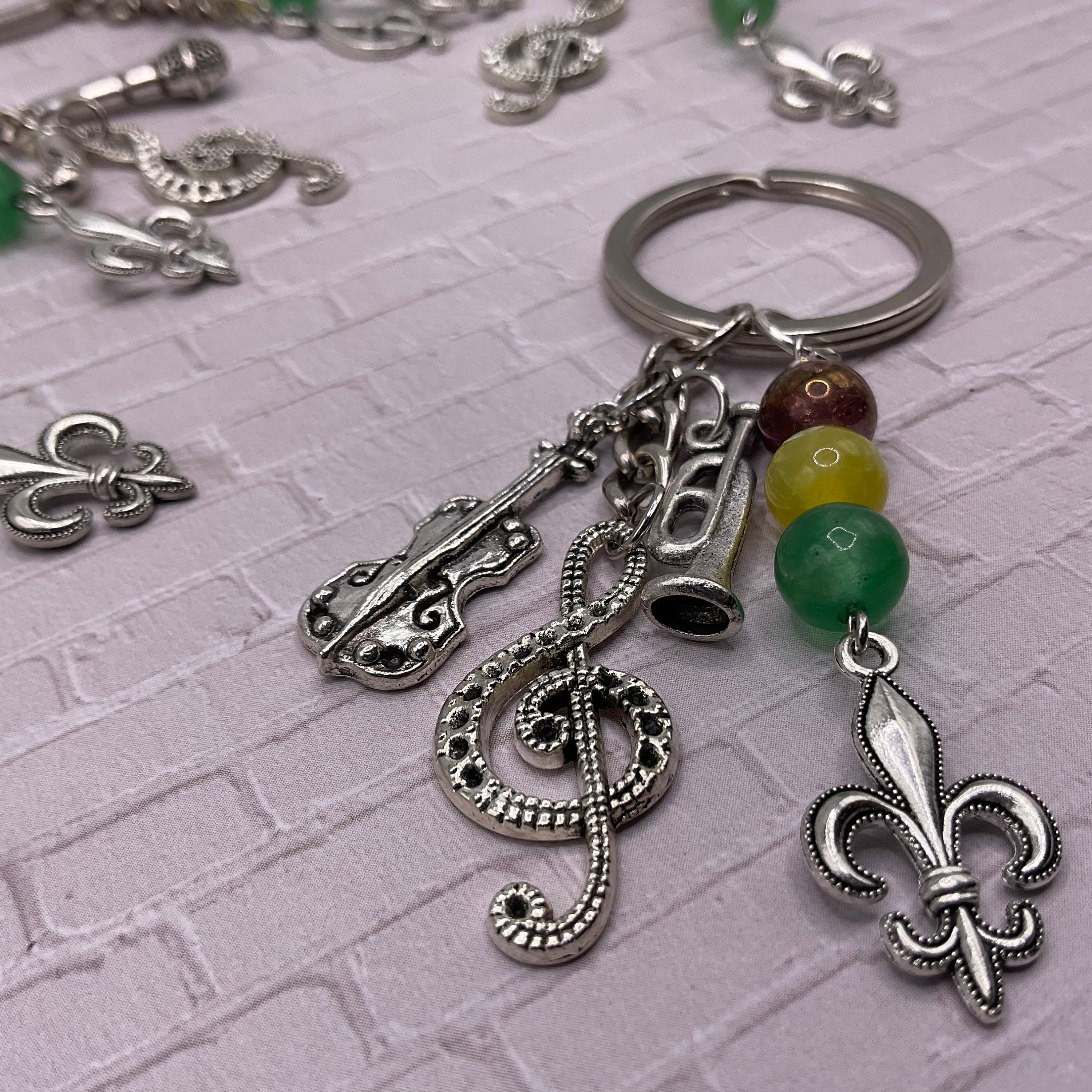 Fleur De Lis Keyring - Main Image