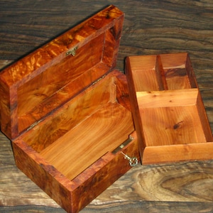 Thuya Box,Handmade Jewelry Box,Antique Wooden Box,Wooden Box,Wooden Treasure Box,Engraved Jewerly Box,Moroccan Wood Box,Unique Jewerly Box