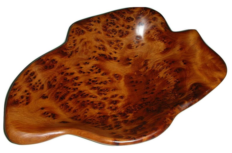 Thuya Dish Wooden Bowl
