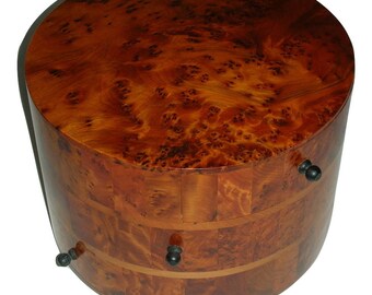 New Jewerly Box Thuya Wood With 3 Drawers
