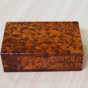 puzzle look box wooden puzzle box secret box mistery wood box secret jewelry box cedar puzzle box secret storage box puzzle lock box puzzle