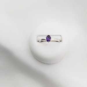 Sterling Silver Amethyst Ring
