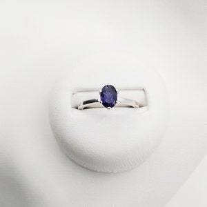 Sterling Silver Iolite Ring
