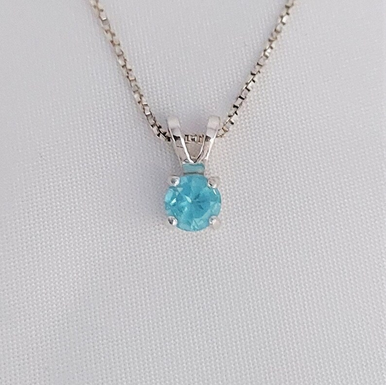 Sterling Silver Apatite Pendant
