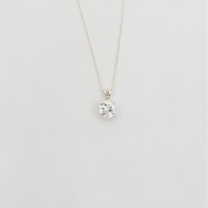 Sterling Silver Crystal Quartz Pendant