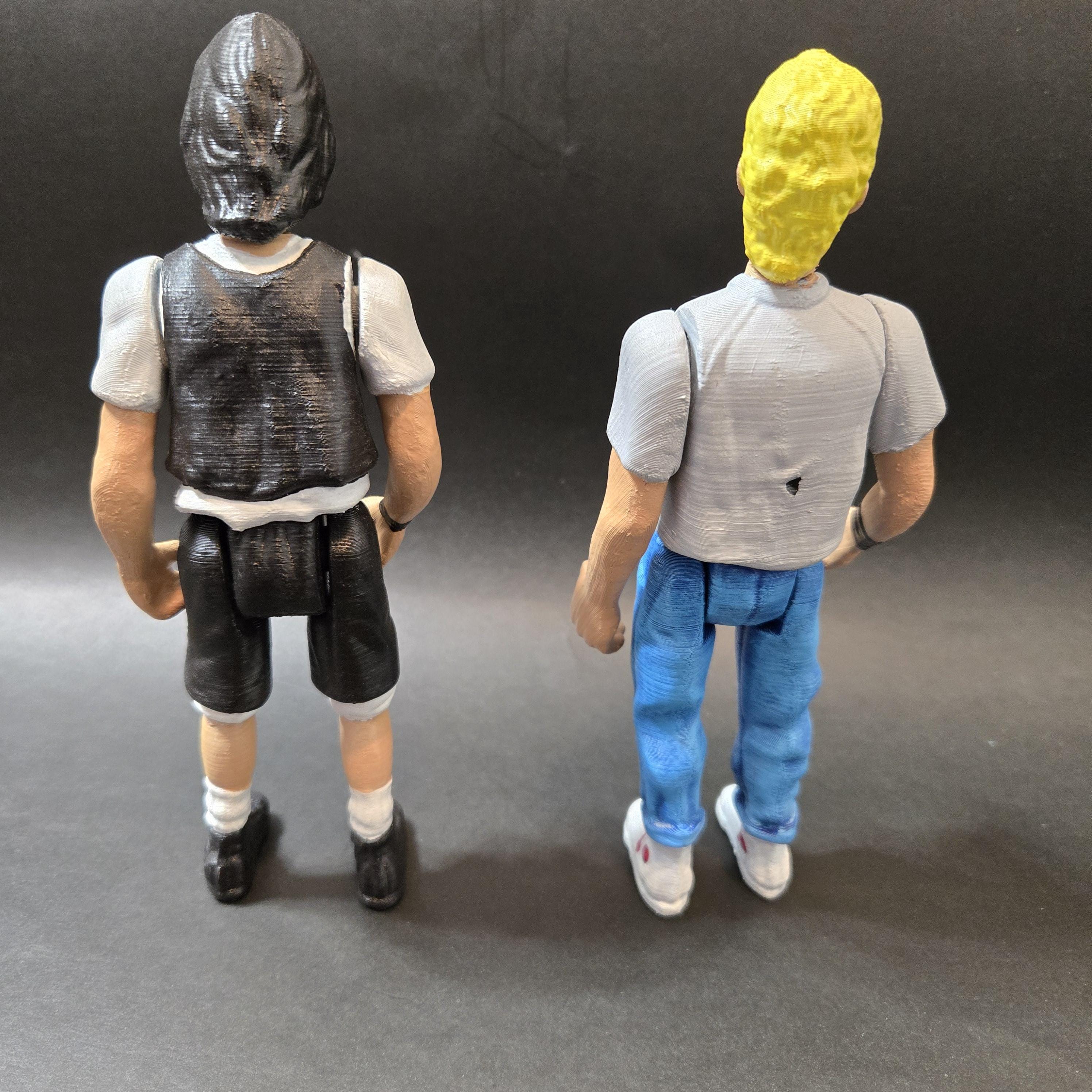 3D Printed Bill and Ted Figures - Etsy