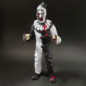 3d Printed Beat-Up Art The Clown
