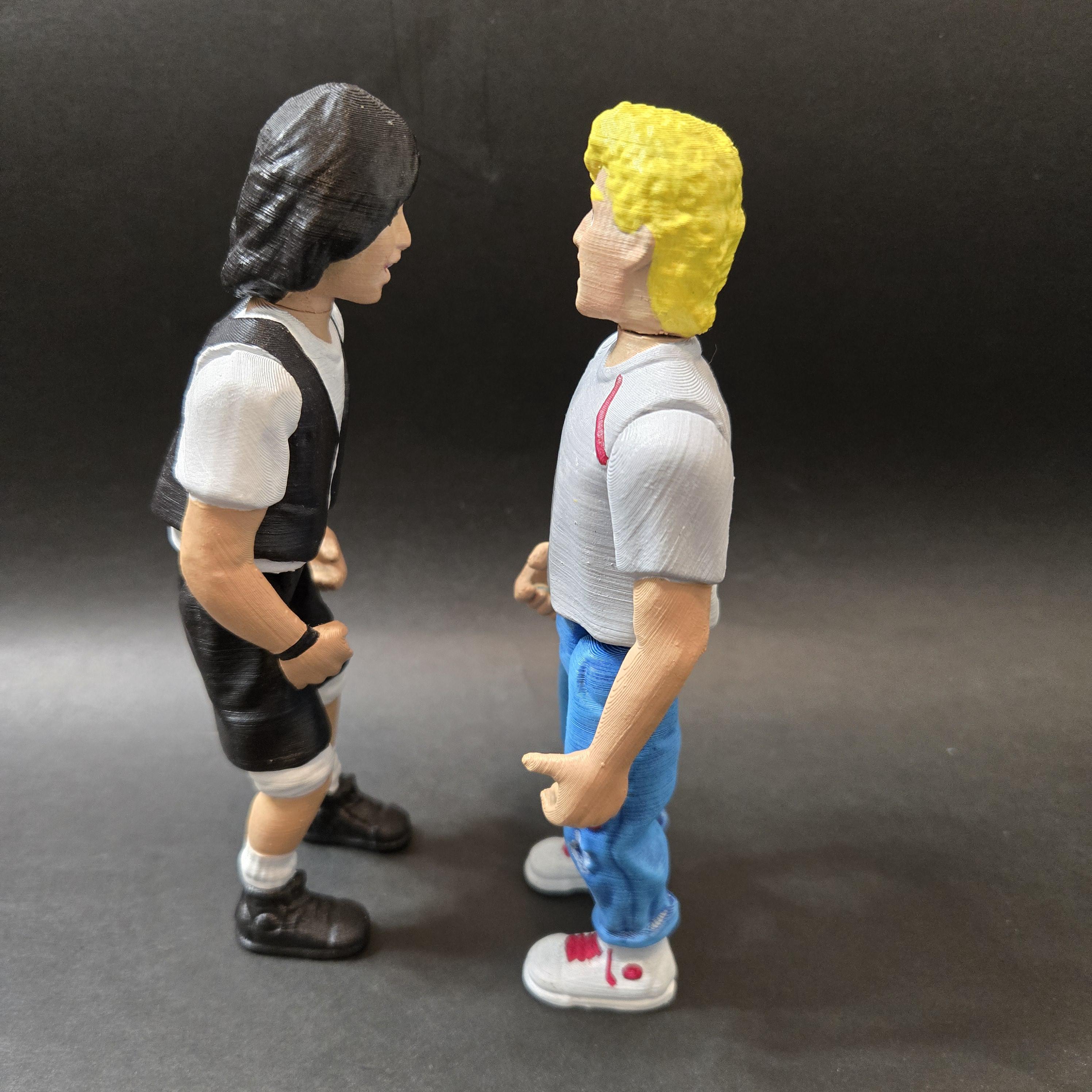 3D Printed Bill and Ted Figures - Etsy