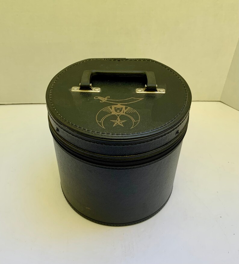 Vintage Shriners Fez With Carrying Case Masonic Tassel Fez Etsy UK
