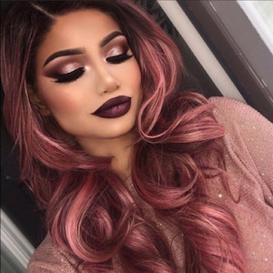 20” ROSE GOLD LaceFront festival celeb wig *NEW*