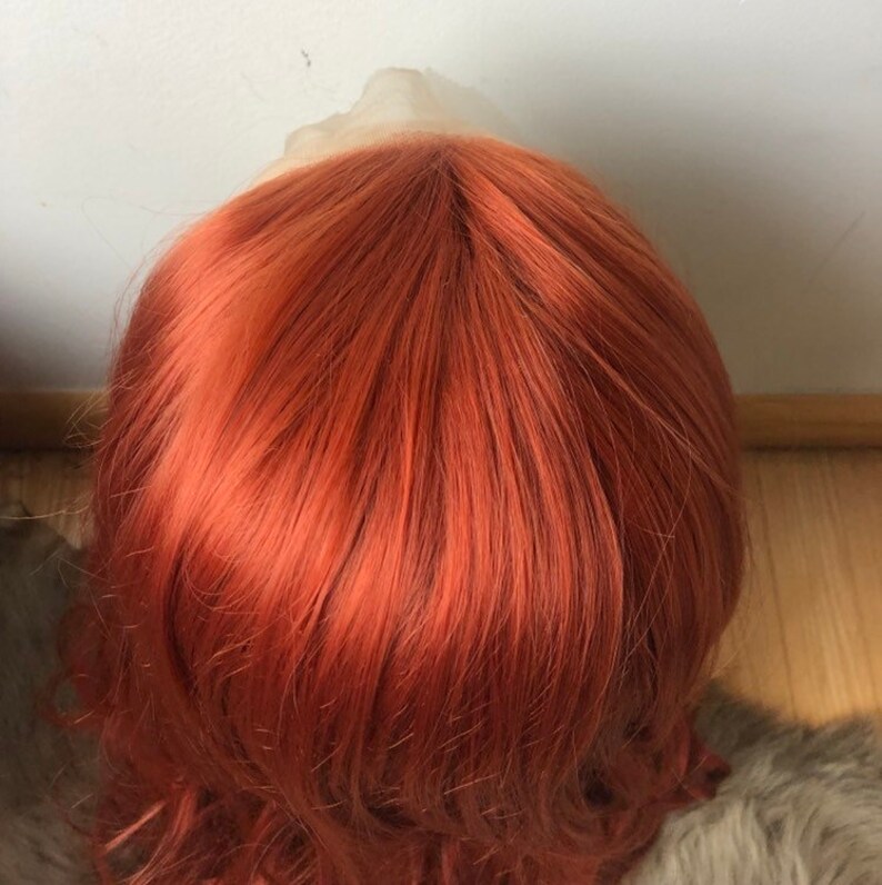24 Ginger Curly Lace Front Wig NWT Etsy