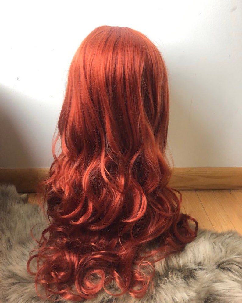 24 Ginger Curly Lace Front Wig NWT Etsy
