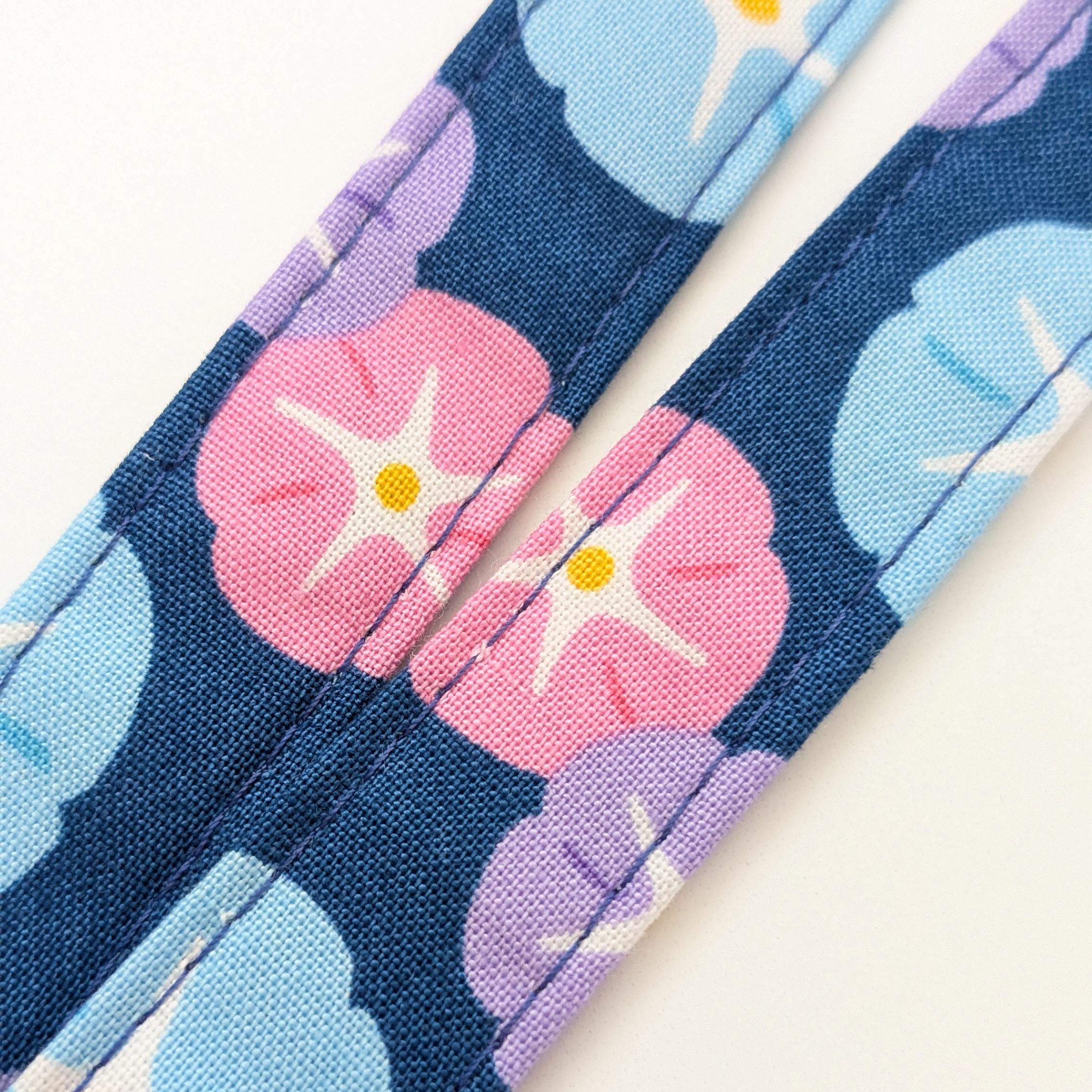 Shiba Inu Lanyard, Japanese Fabric Keychain Neck Strap, Morning
