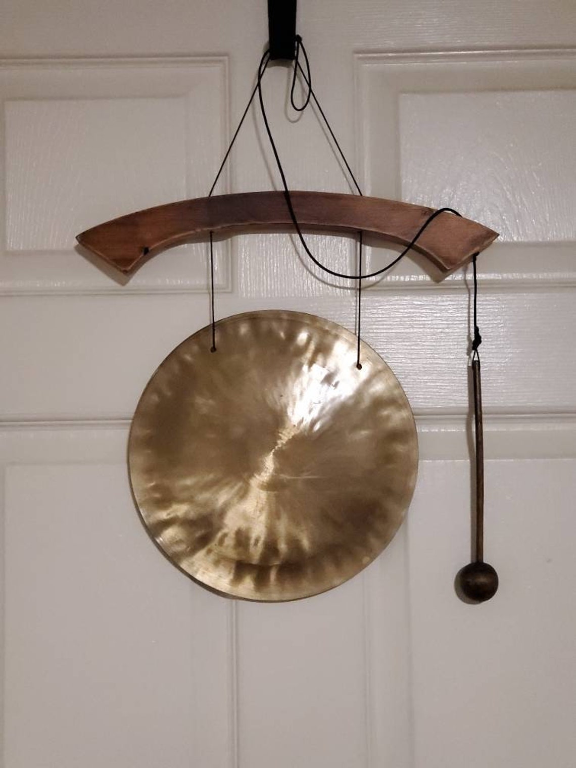 Musically Tuned Hanging Chime Gong. Etsy