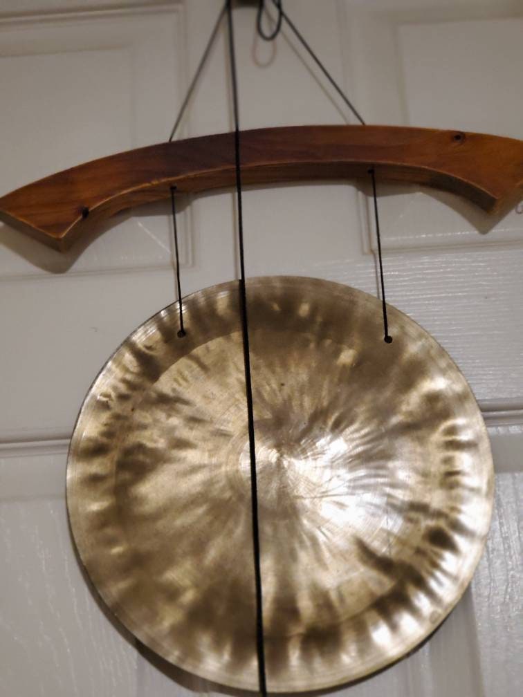 Musically Tuned Hanging Chime Gong. Etsy