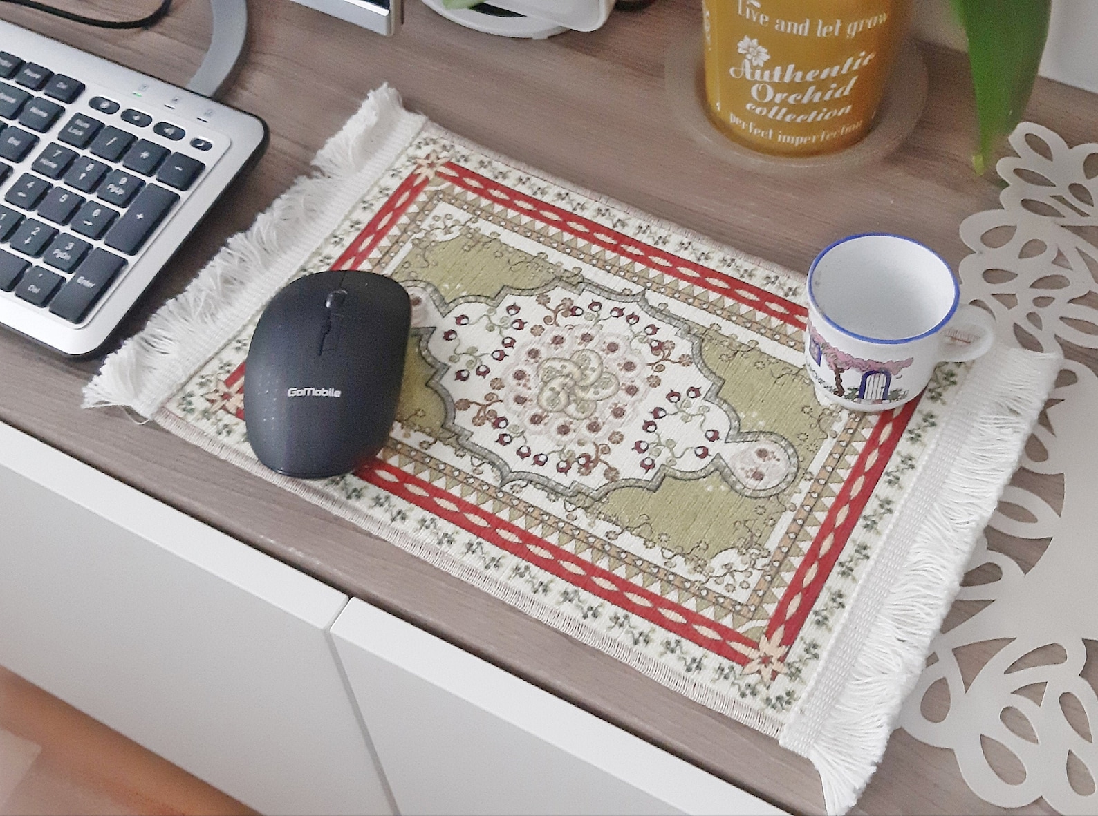 Persian Rug MousePad Turkish Carpet Mouse Pad Traditional Art Etsy