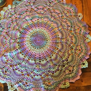 Large 30 inch crochet doily
