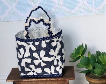 1:12 Miniature Strandtasche, Einkaufstasche, Einkaufstasche, Miniatur-Accessoire, Miniaturhandtasche, Miniature Geldbörse, Room Box, Diorama