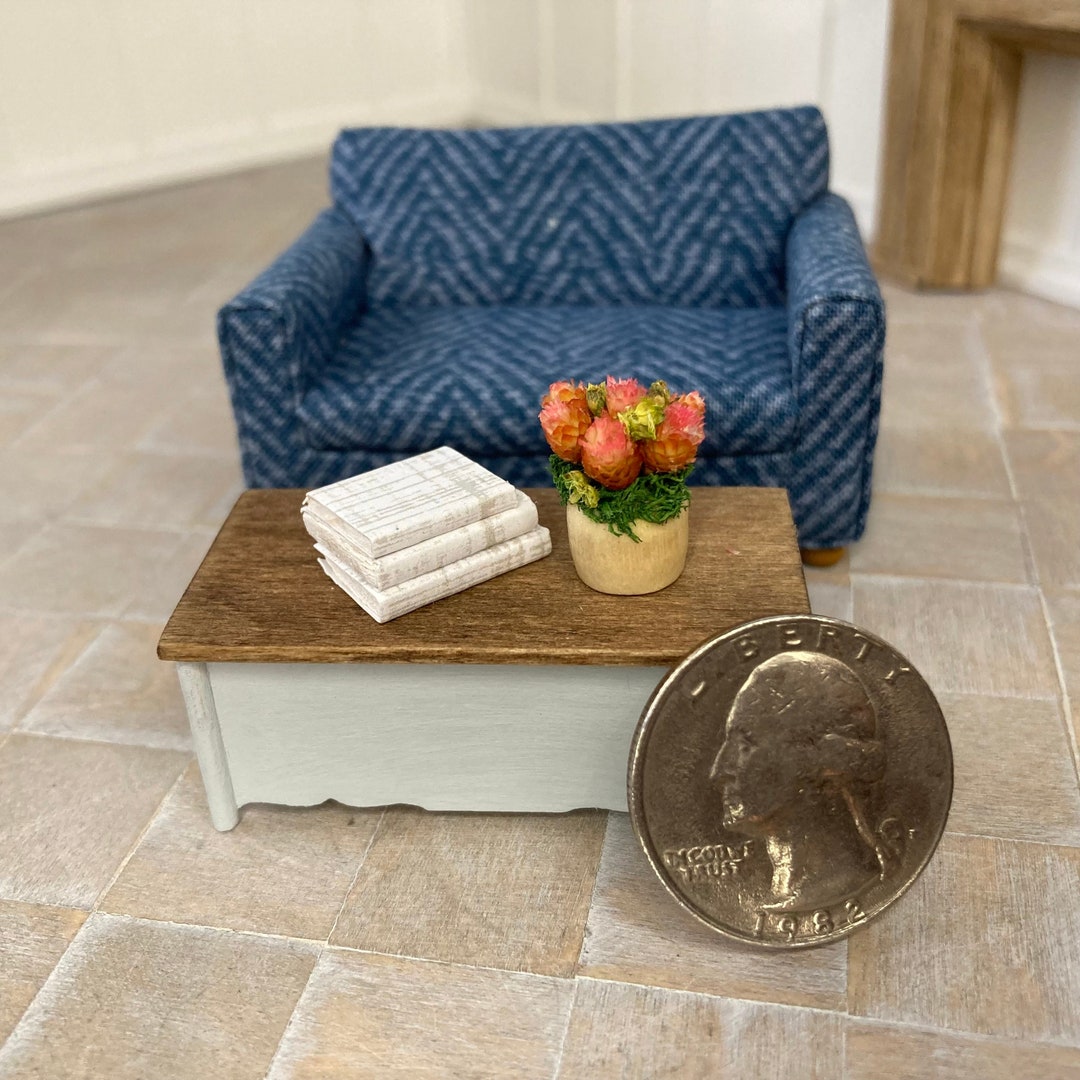 124 Dollhouse Coffee Table Half Scale Coffee Table Etsy