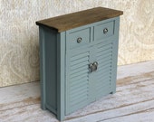 1 12 Scale Dollhouse Console Table, Miniature Buffet, Miniature Console Table, Mini Armoire, Dollhouse Cabinet, Dollhouse, Room Box, Diorama