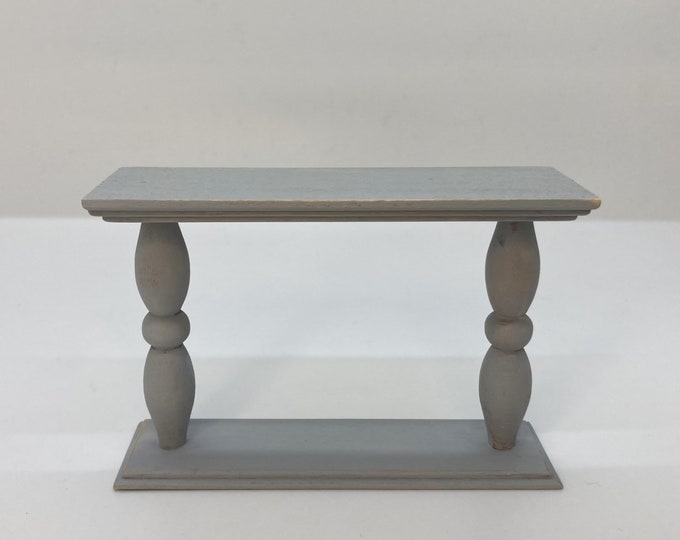 112 Scale Dollhouse Console Table / Miniature Console Table / Dollhouse Entryway Table