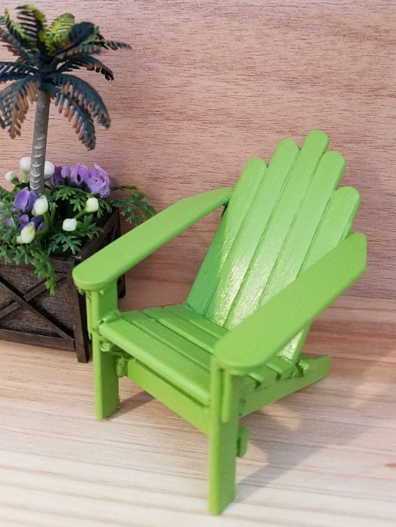 dollhouse adirondack chairs