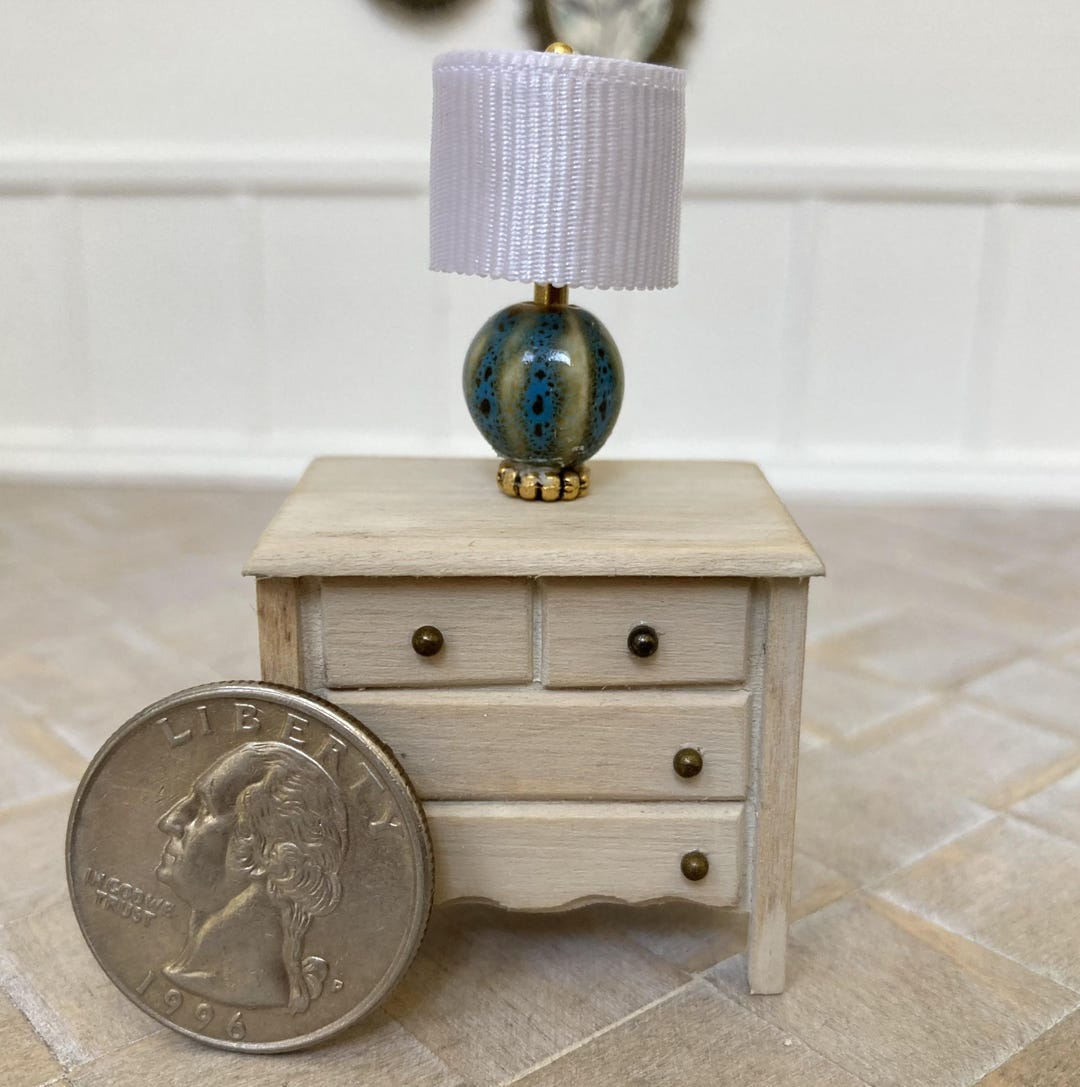 1:24 Scale Side Table, Half Scale Side Table, Dollhouse End Table ...