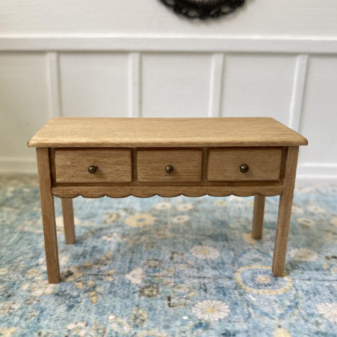 1:24 Scale Console Table, Half Scale Console Table, Half Scale Sofa ...