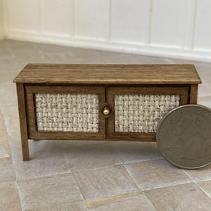 Half Scale Dollhouse Console Table: Handmade Miniature Furniture