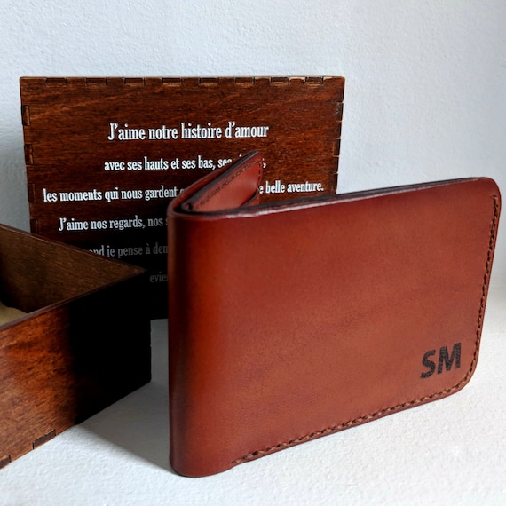 personalized wallet for husband