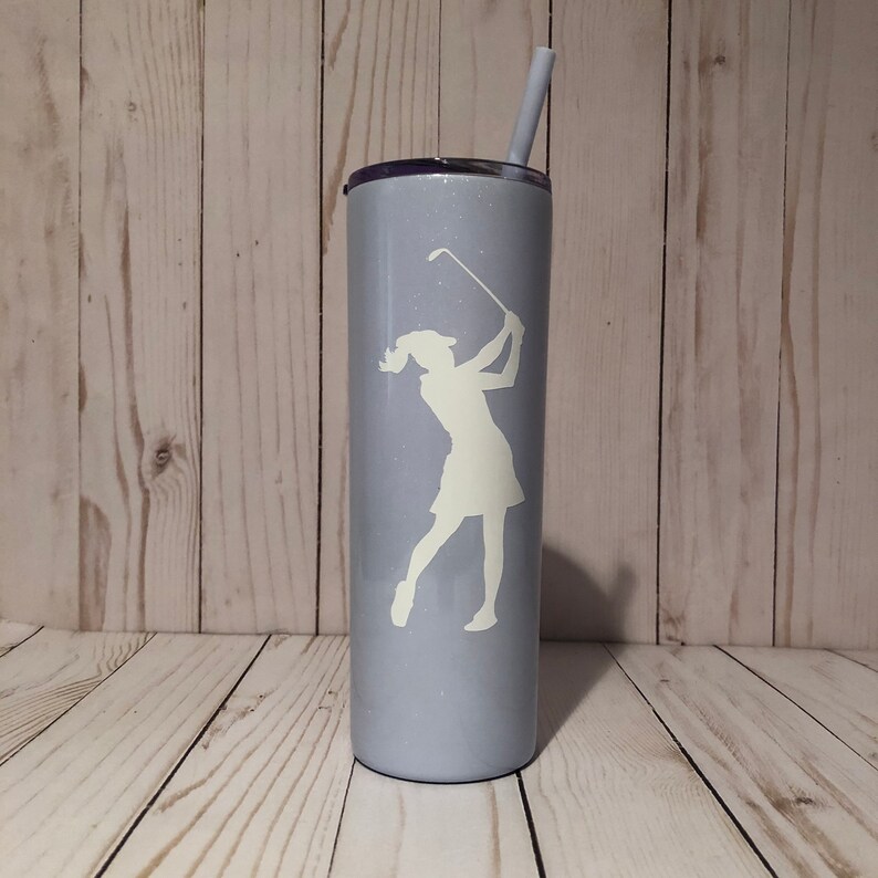 Golf Gift for Women Golf Tumbler 20oz Personalized Ladies Etsy
