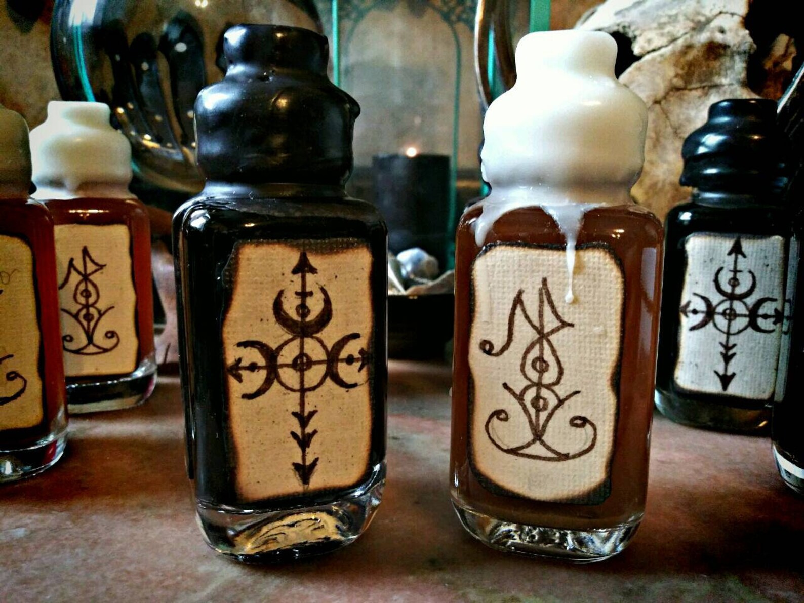 Healing & Protection Spell Jars | Etsy