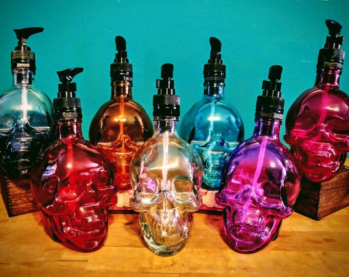 Skull Soap Dispenser Etsy