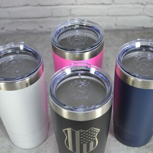 Custom Police Officer Insulated Tumbler Personalized Insulated Tumbler ...