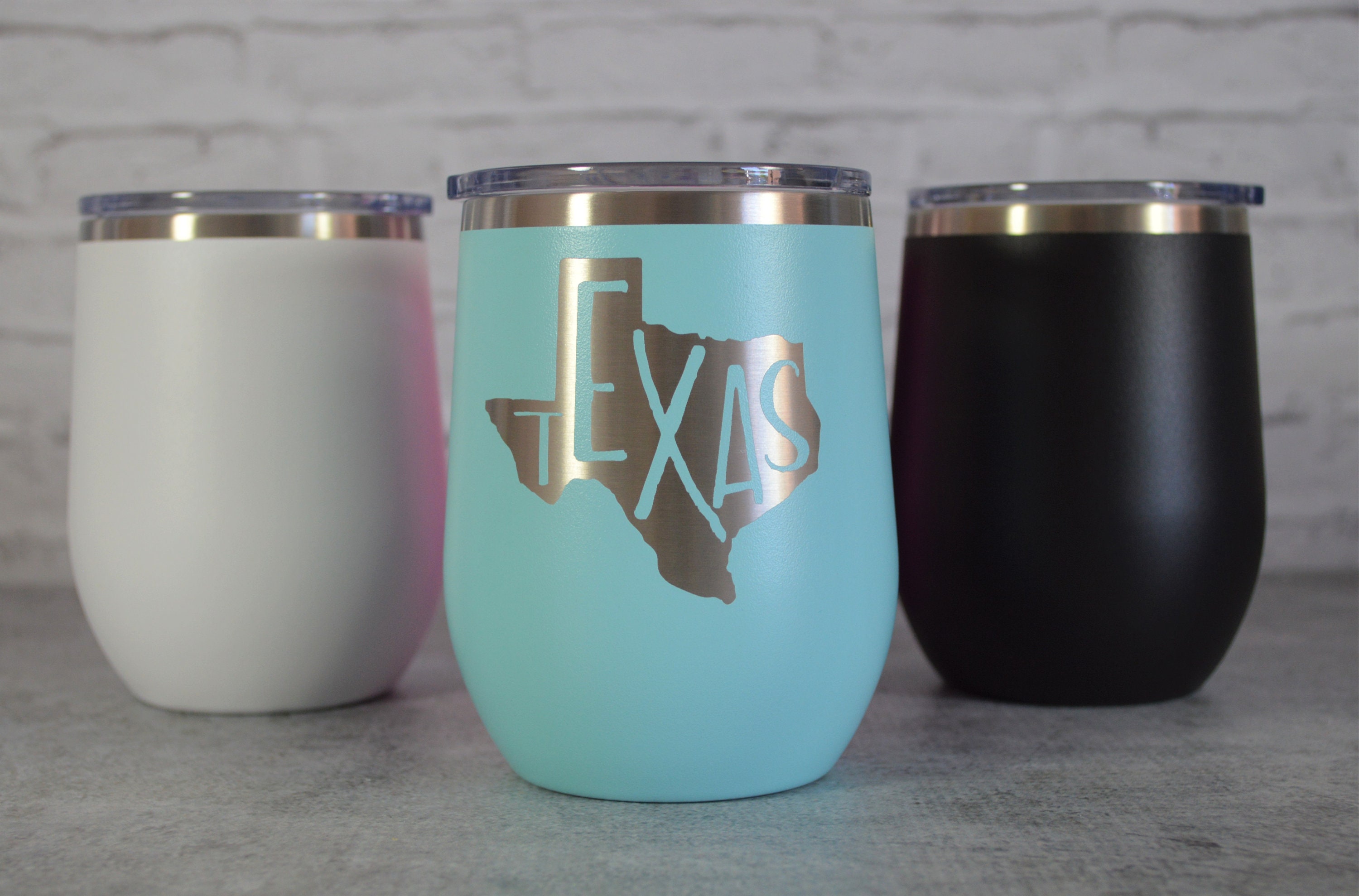 Texas Wine Tumbler Gift for Texans Texas Insulated Tumbler Etsy UK